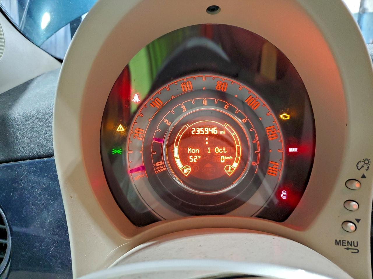 2013 Fiat 500 Pop VIN: 3C3CFFAR1DT726555 Lot: 93748095