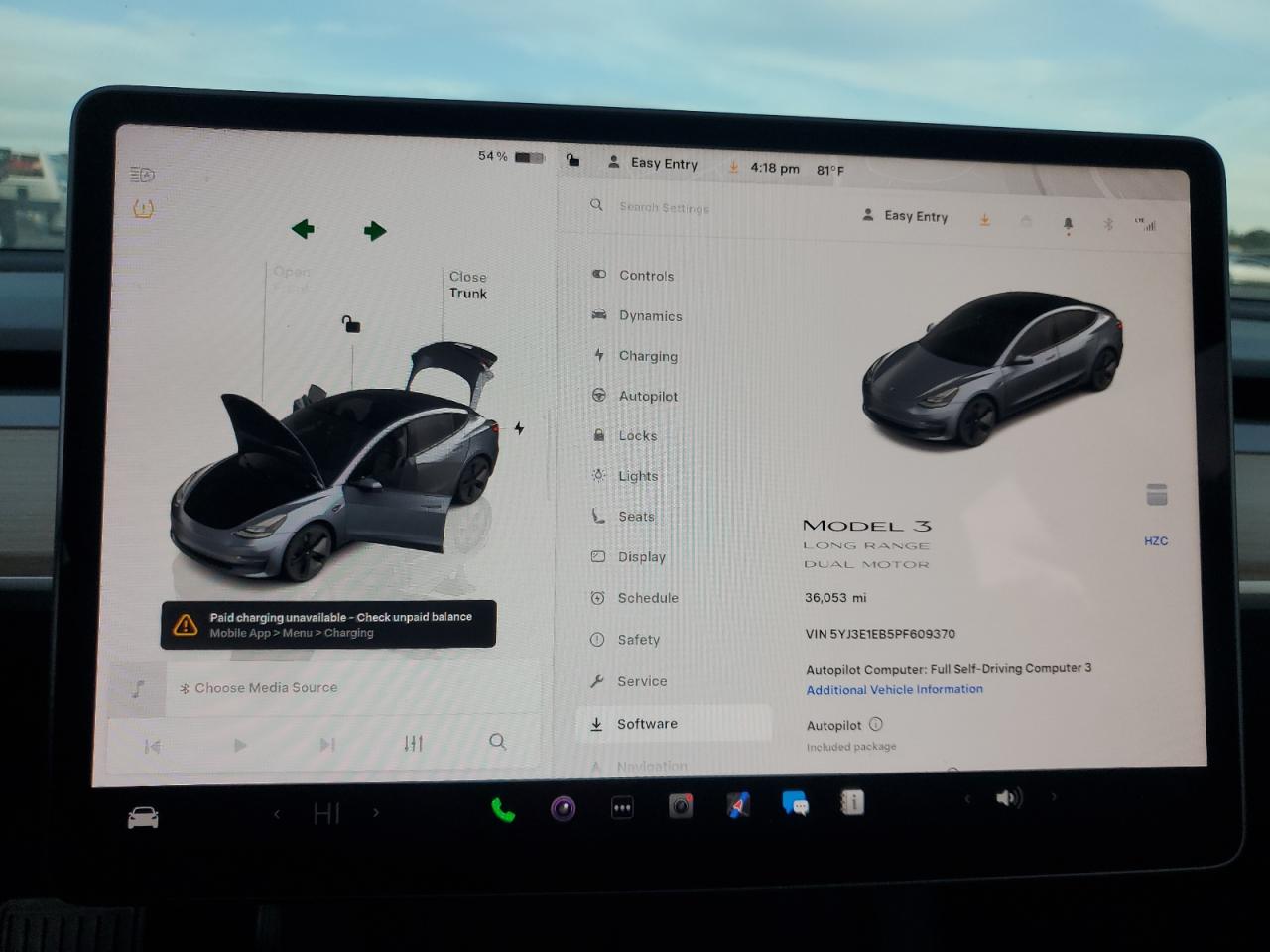 2023 Tesla Model 3 VIN: 5YJ3E1EB5PF609370 Lot: 89932325