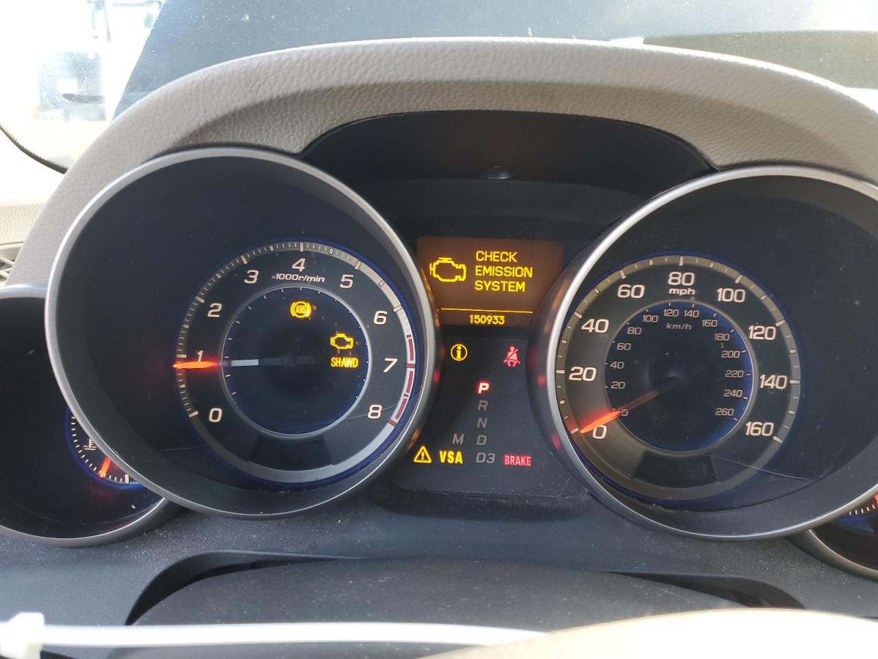 2008 Acura Mdx VIN: 2HNYD28248H513293 Lot: 93373255