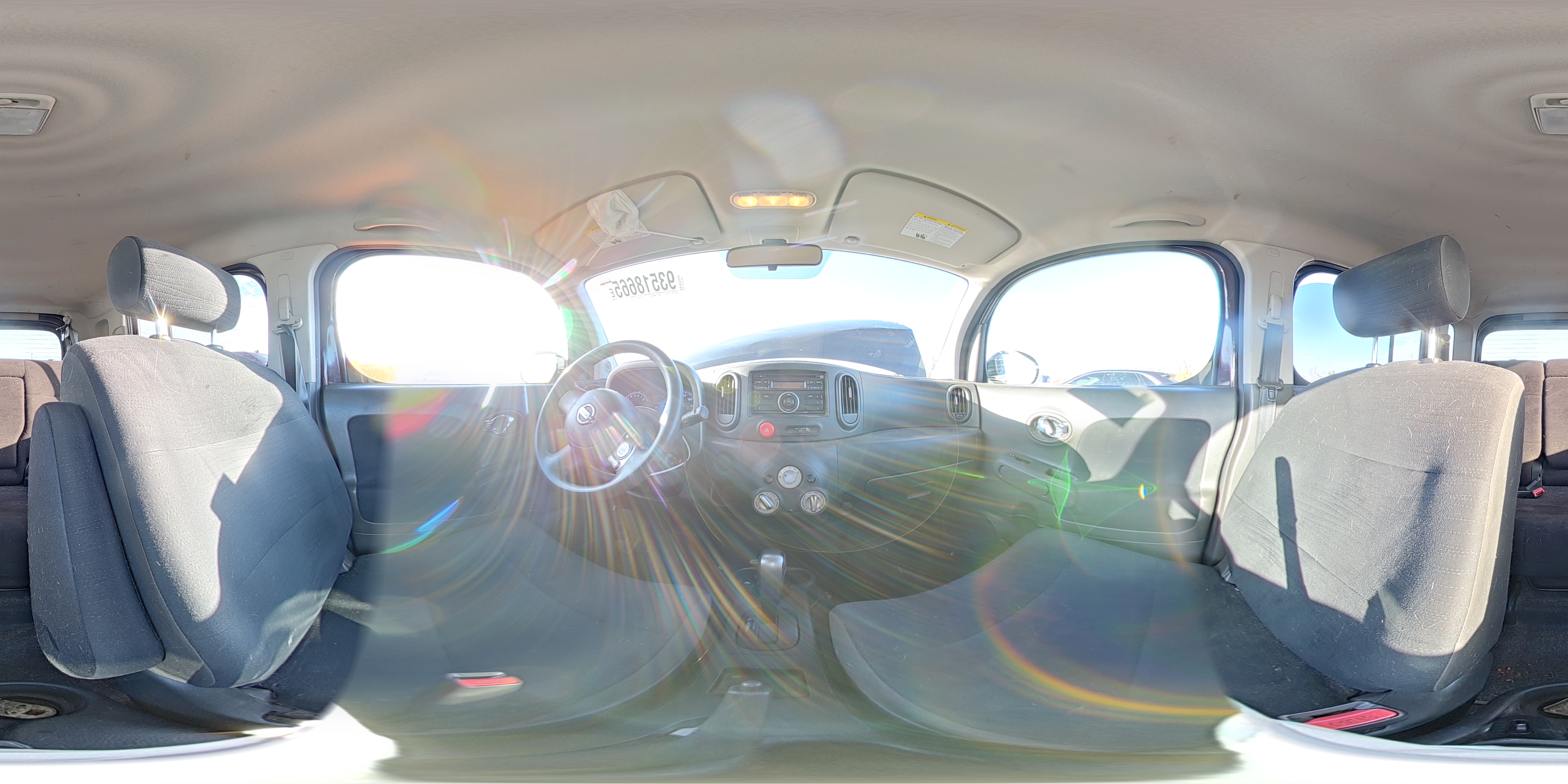 2009 Nissan Cube Base VIN: JN8AZ28RX9T116072 Lot: 93518665