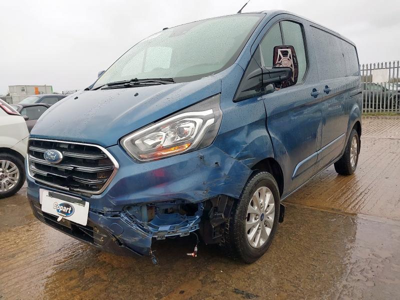 2019 FORD TRANSIT CUSTOM 2.0 ECOBLUE 170PS LOW ROOF LIMITED VAN for sale at Copart YORK