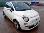 2012 FIAT 500 1.2 LOUNGE 3DR [START STOP] for sale at Copart WESTBURY