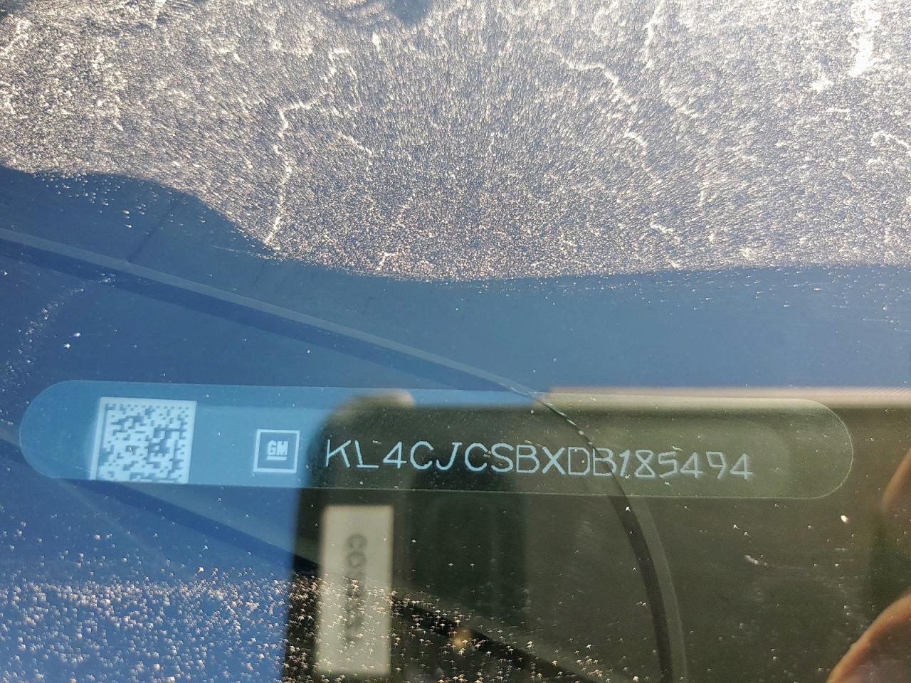 2013 Buick Encore VIN: KL4CJCSBXDB185494 Lot: 91802075