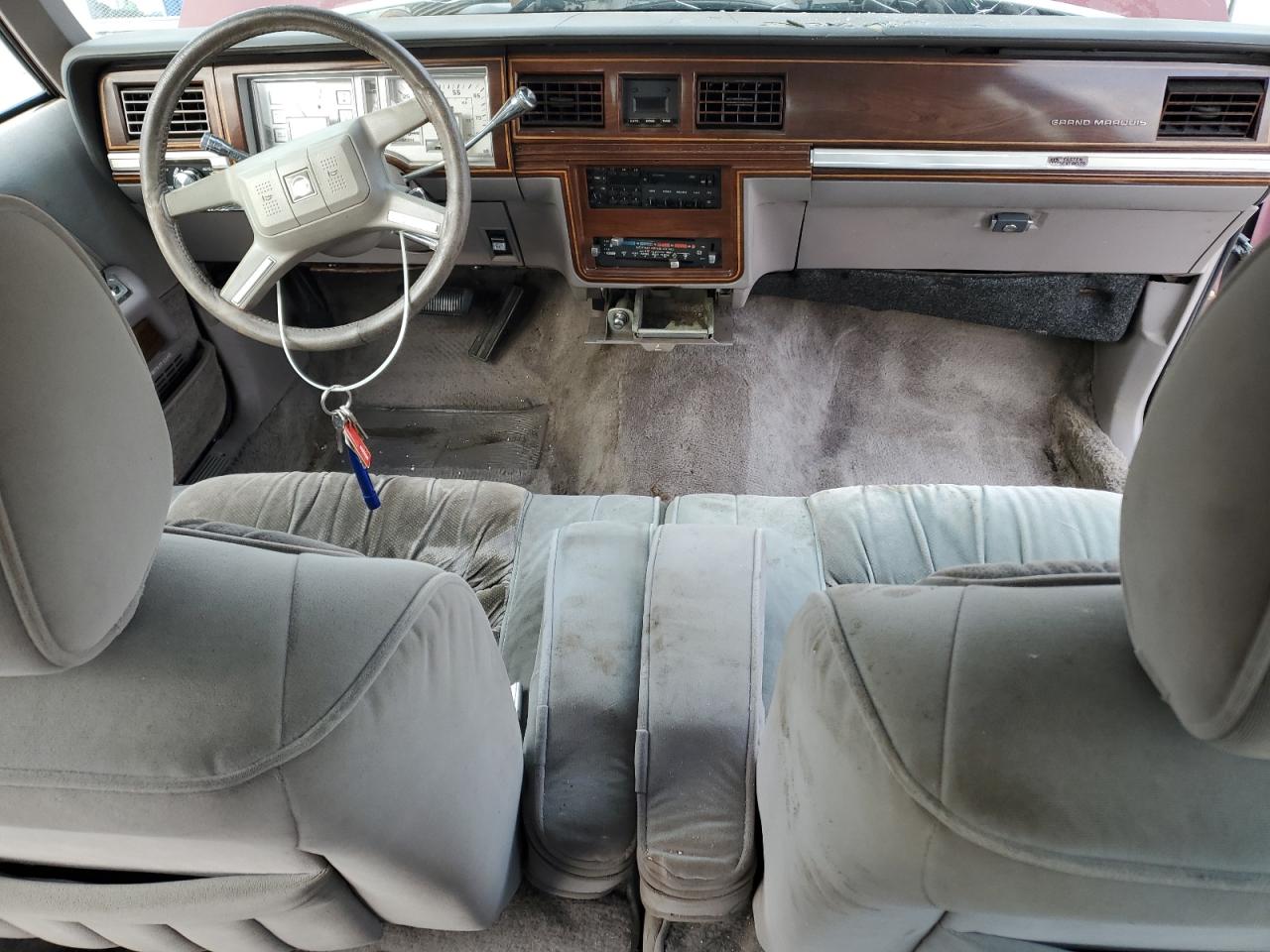 1989 Mercury Grand Marquis Ls VIN: 2MEBM75F2KX680702 Lot: 92509075
