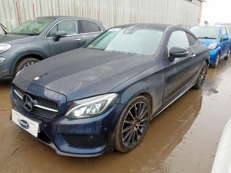 2017 MERCEDES-BENZ C CLASS C220D AMG LINE PREMIUM PLUS 2DR AUTO for sale at Copart PETERLEE