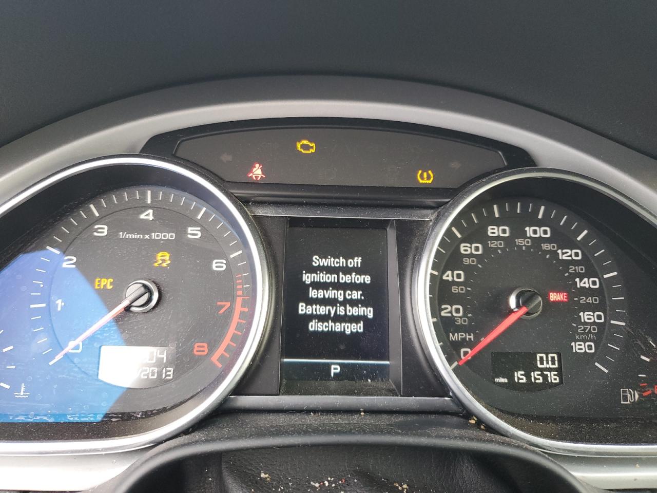 2014 Audi Q7 Premium Plus VIN: WA1LGBFE8ED011488 Lot: 91057655