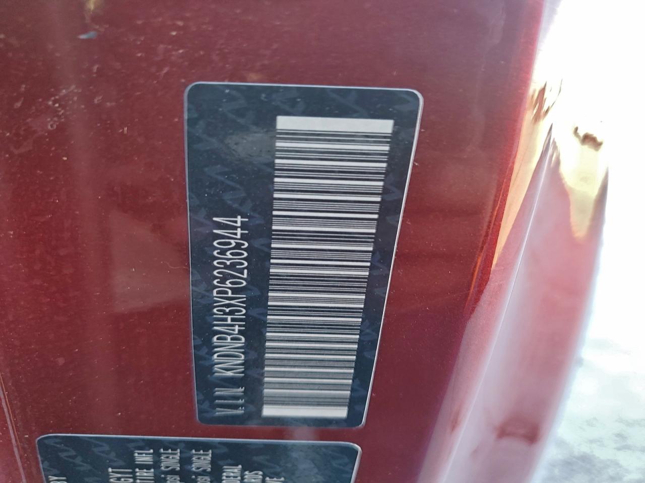 2023 Kia Carnival Lx VIN: KNDNB4H3XP6236944 Lot: 94417205