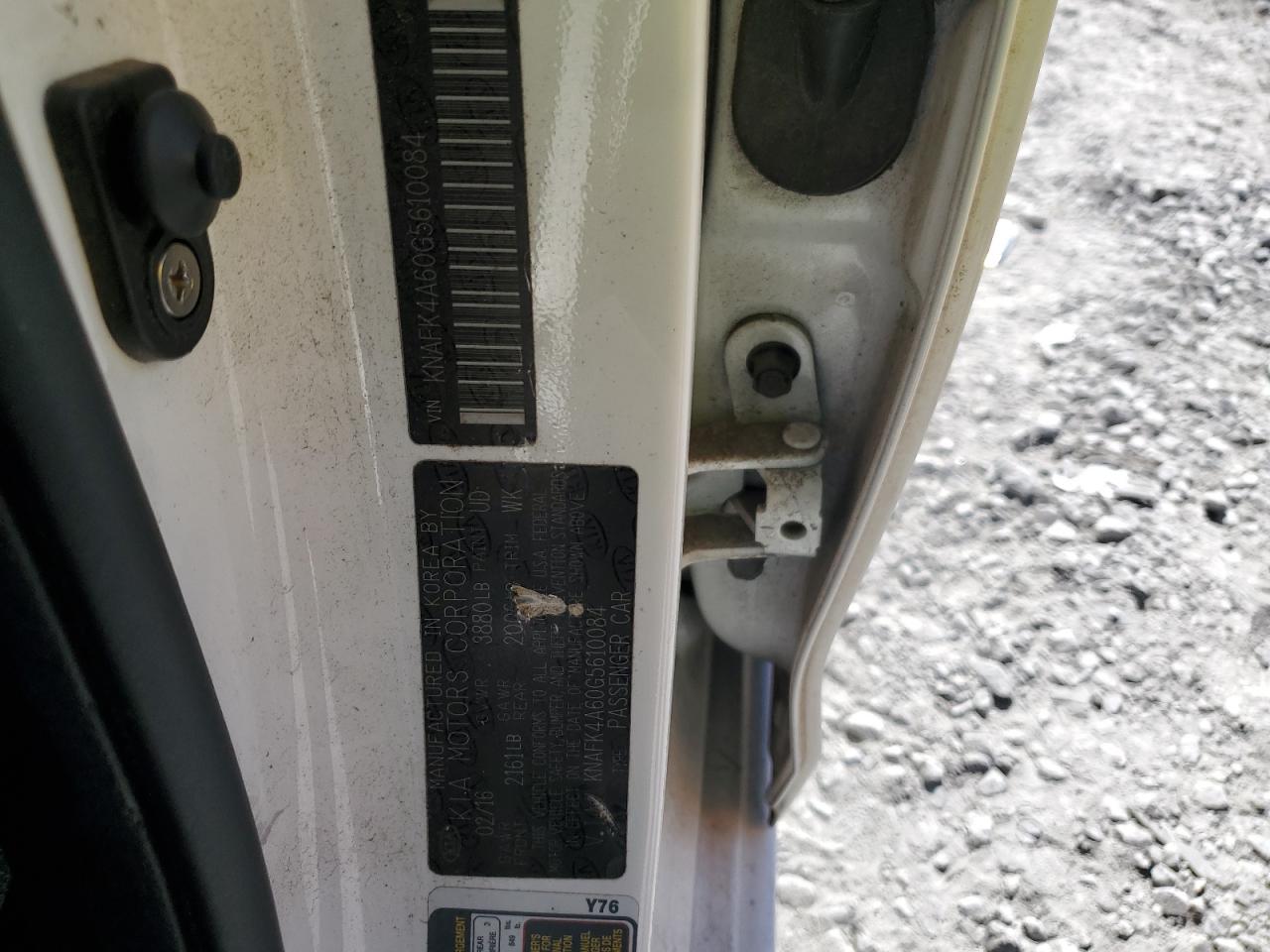 2016 Kia Forte Lx VIN: KNAFK4A60G5610084 Lot: 92388825