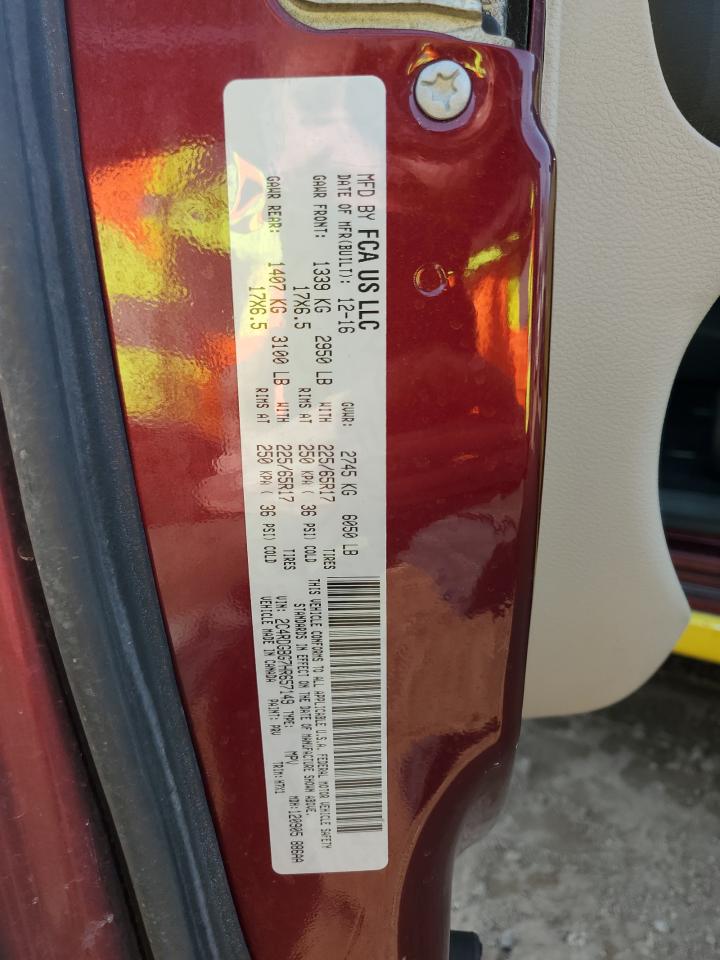 2017 Dodge Grand Caravan Se VIN: 2C4RDGBG7HR657149 Lot: 92310115