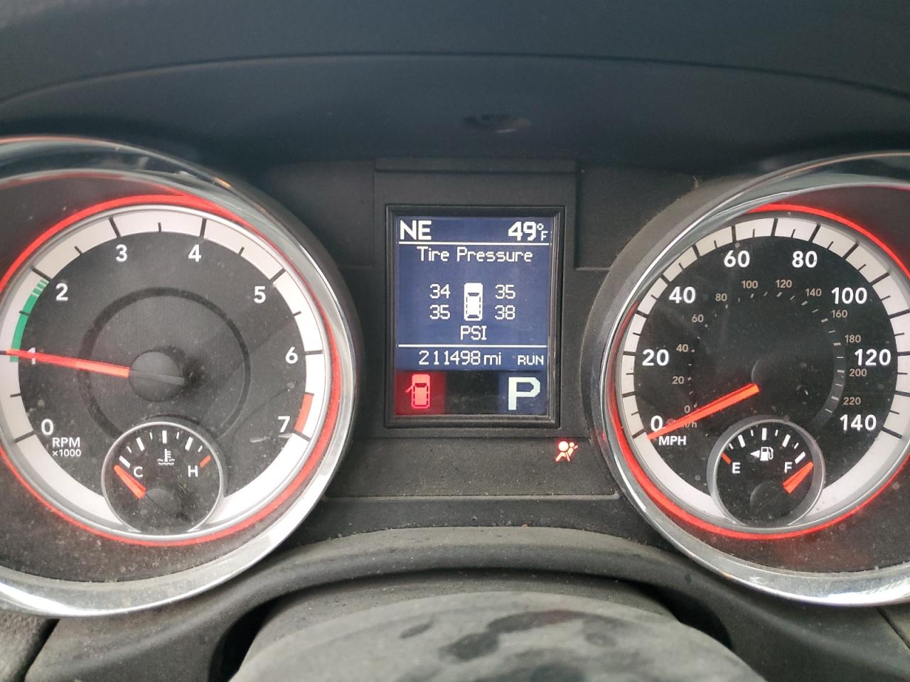 2011 Dodge Durango Crew VIN: 1D4RE4GG2BC711898 Lot: 93674545