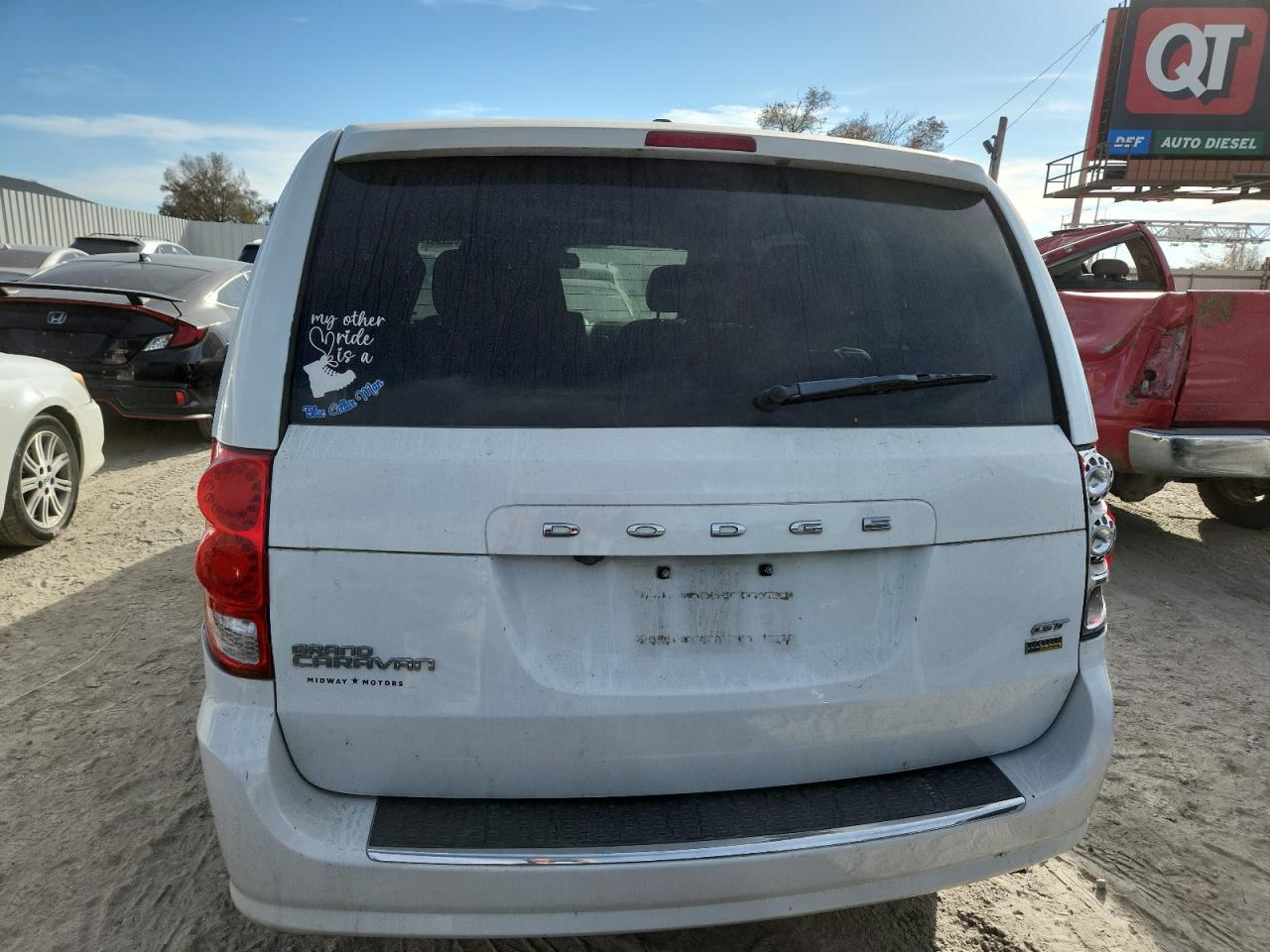 2018 Dodge Grand Caravan Gt VIN: 2C4RDGEG4JR281477 Lot: 92406595