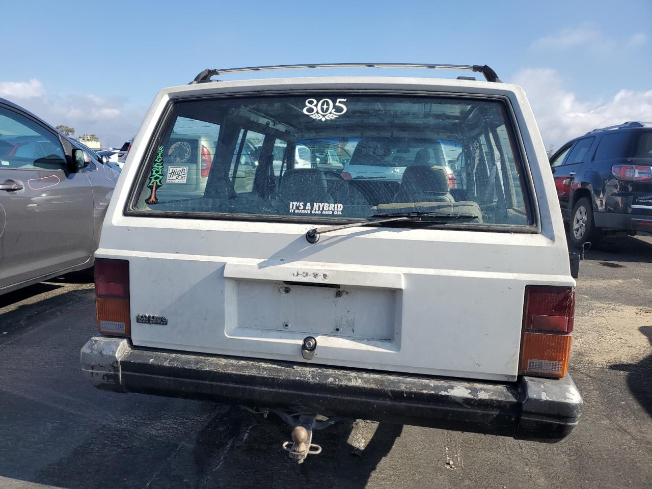 1991 Jeep Cherokee Laredo VIN: 1J4FJ58S2ML522959 Lot: 91443865