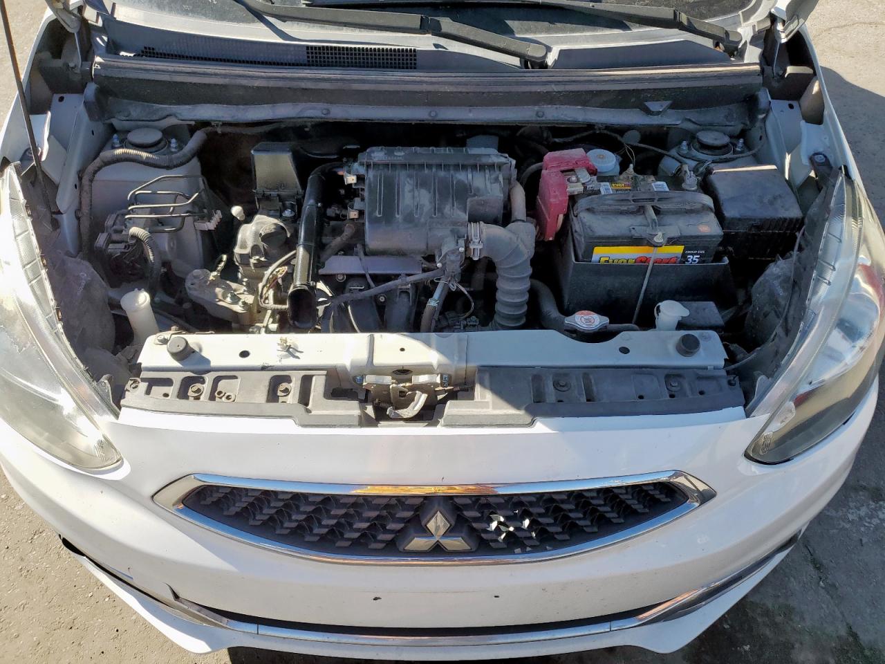 2019 Mitsubishi Mirage Le VIN: ML32A5HJ0KH002287 Lot: 92328495