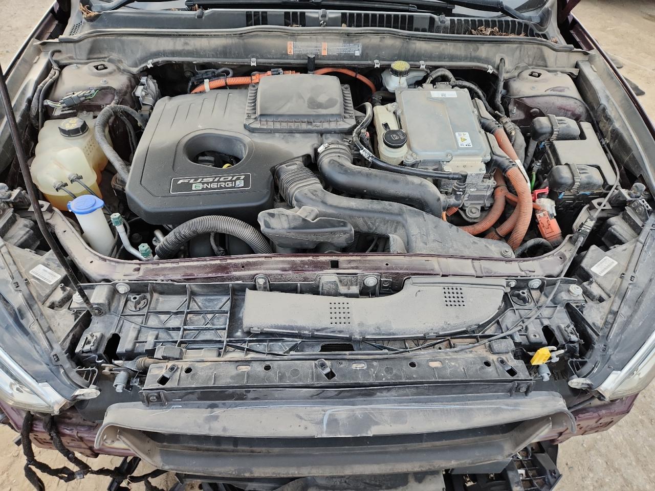 2017 Ford Fusion Titanium Phev VIN: 3FA6P0SU7HR255428 Lot: 90994745