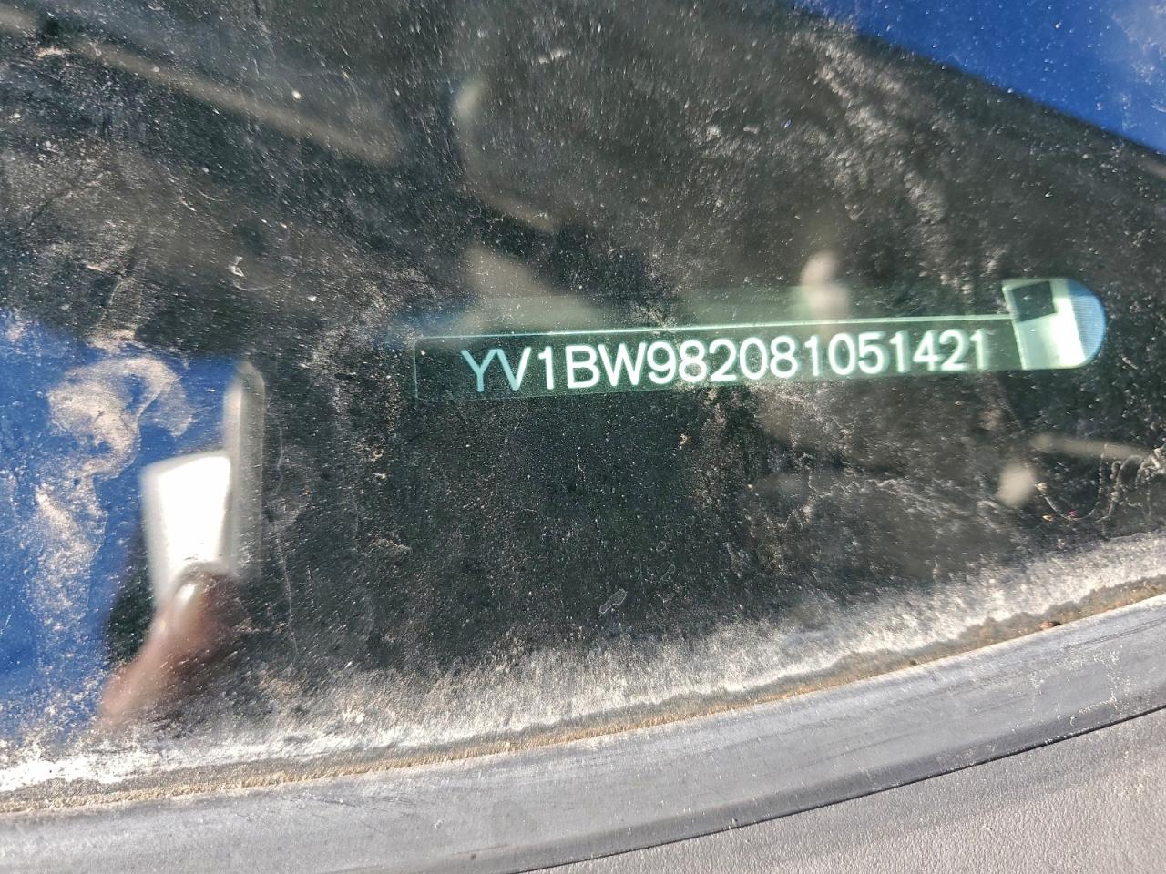 2008 Volvo V70 3.2 VIN: YV1BW982081051421 Lot: 94066475