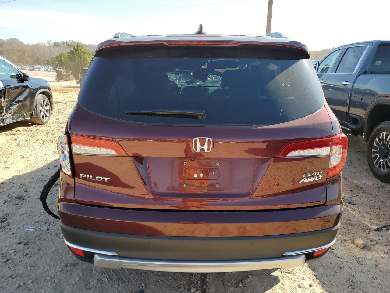 2021 Honda Pilot Elite VIN: 5FNYF6H09MB090832 Lot: 93395315