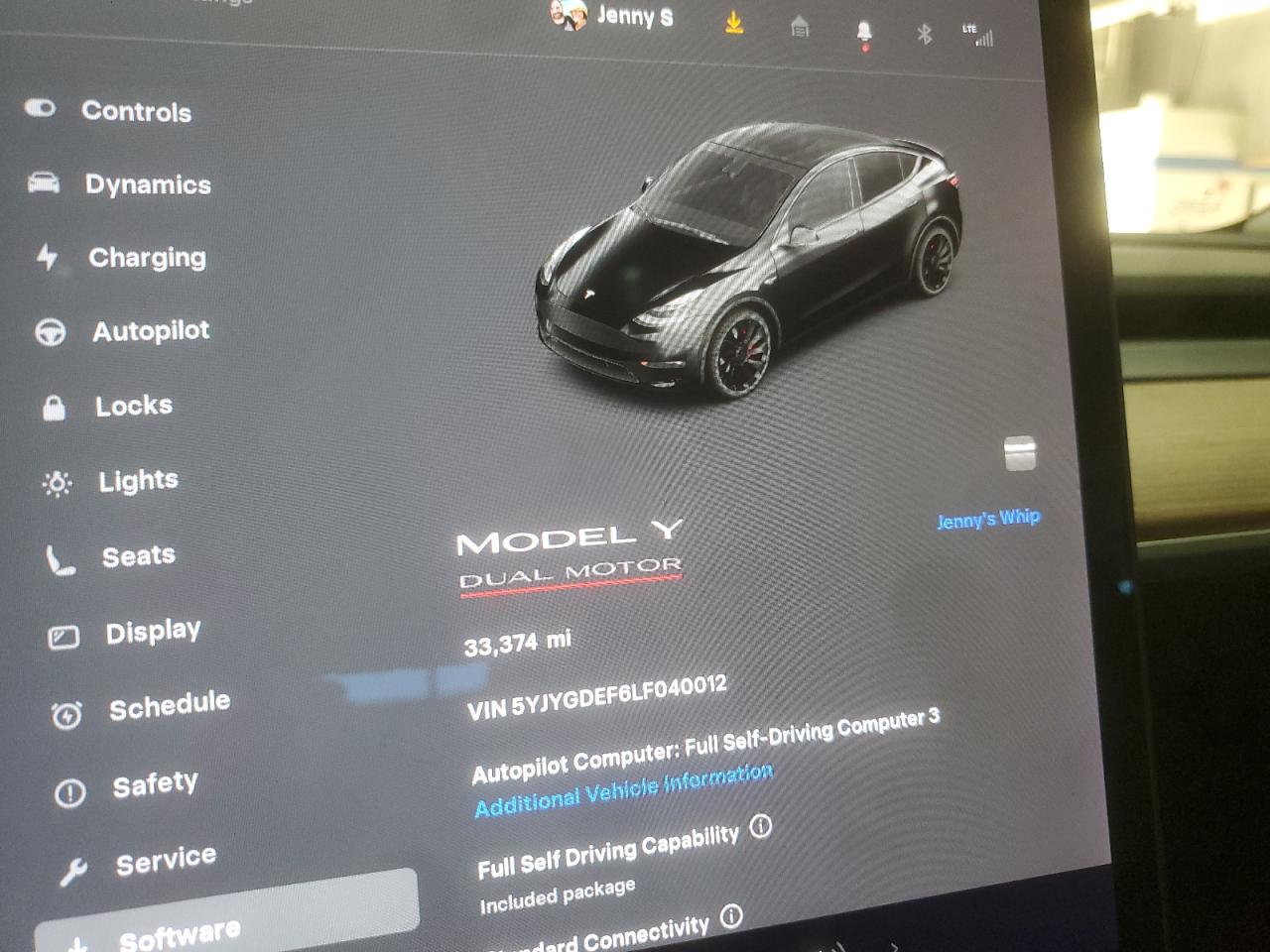 2020 Tesla Model Y VIN: 5YJYGDEF6LF040012 Lot: 91596315