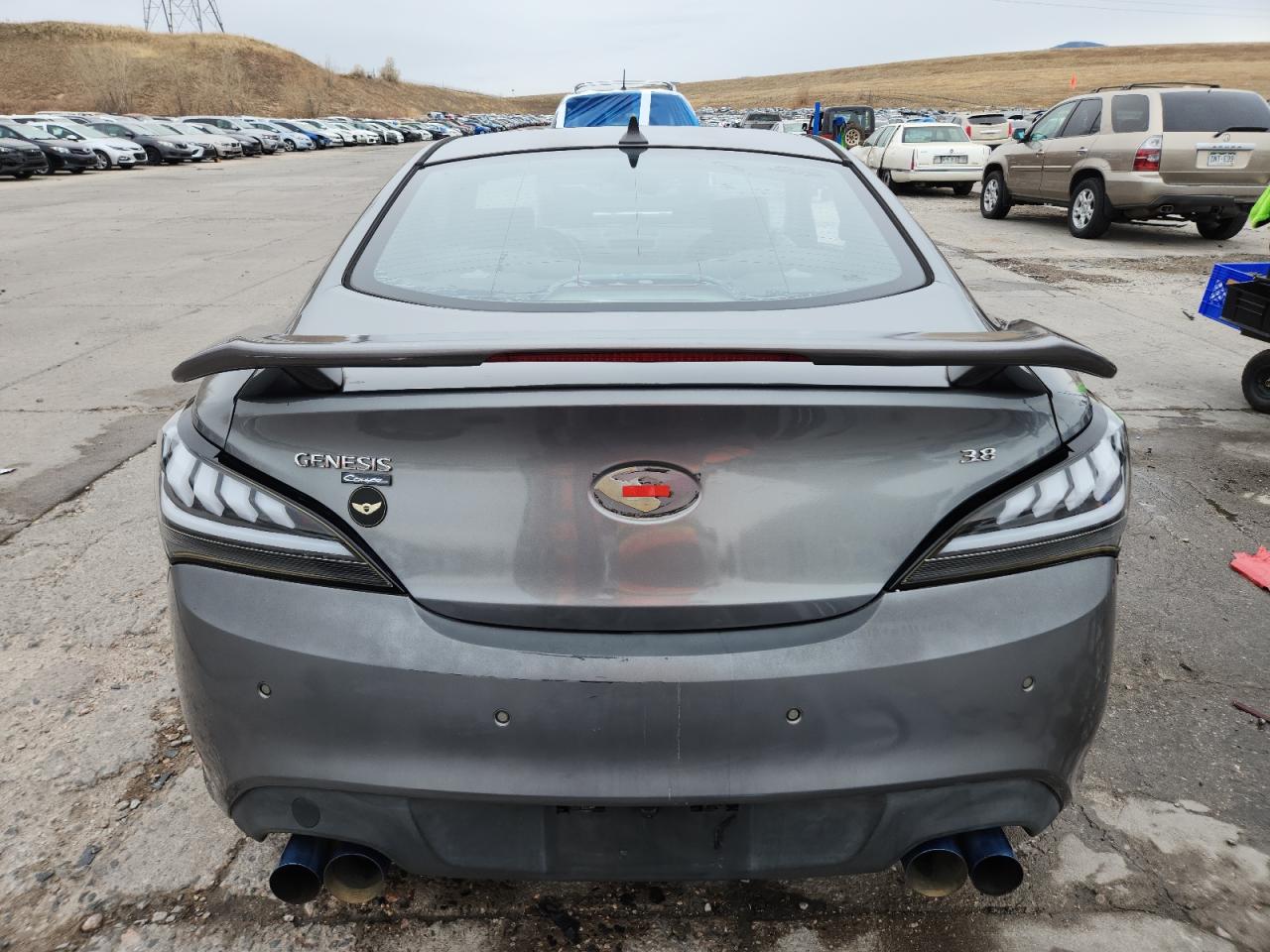 2010 Hyundai Genesis Coupe 3.8L VIN: KMHHU6KH9AU021982 Lot: 93045555