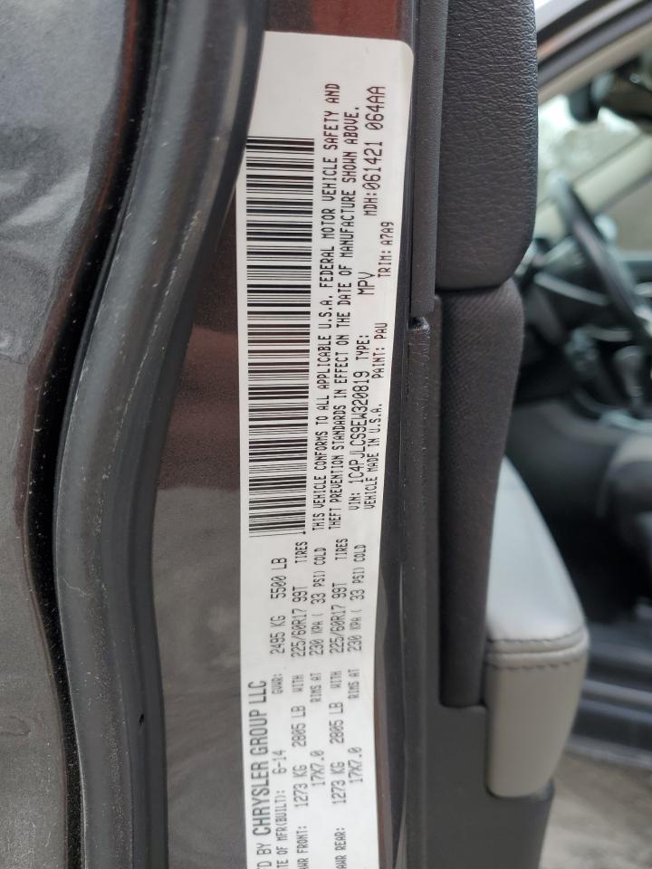 2014 Jeep Cherokee Latitude VIN: 1C4PJLCS9EW320819 Lot: 91863605