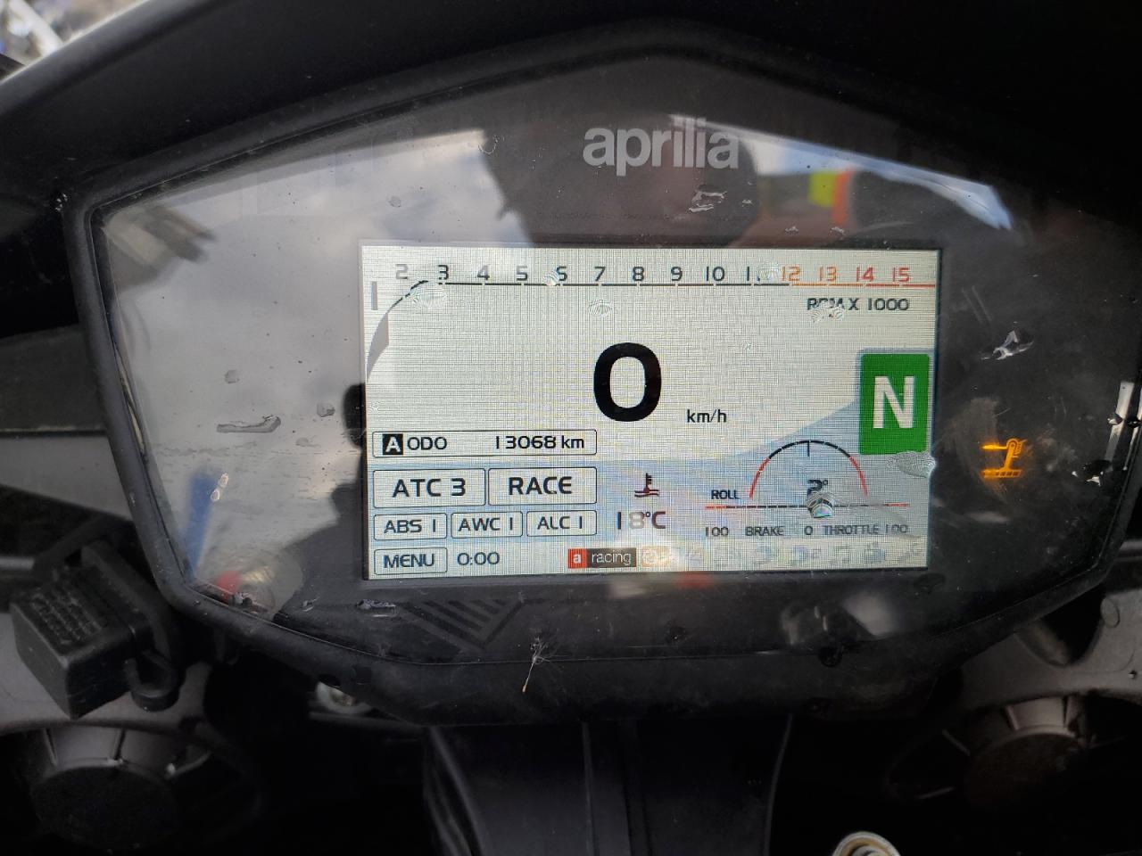 2018 Aprilia Rsv4 Rr VIN: ZD4KEU008JS001148 Lot: 89860495