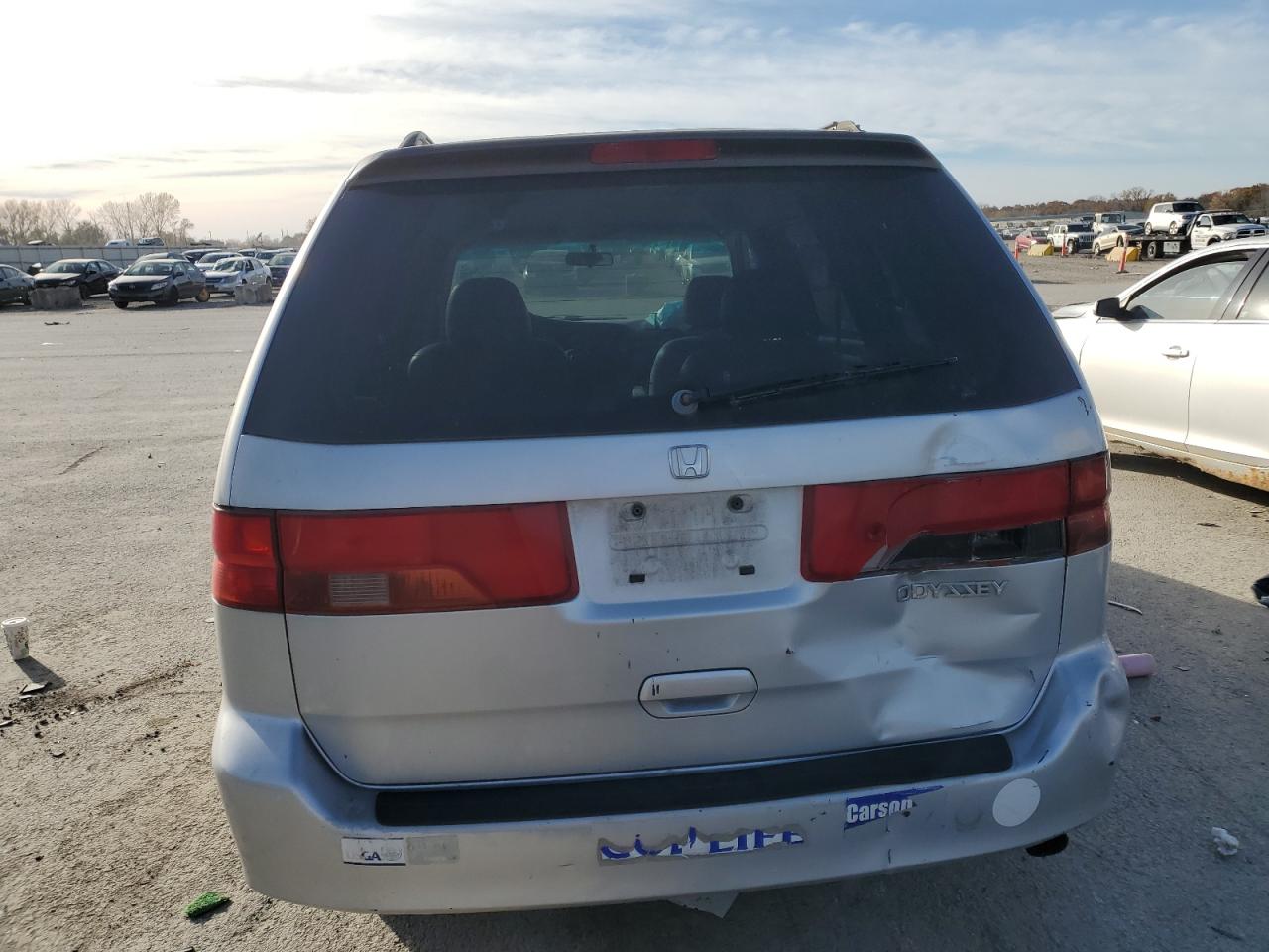 2001 Honda Odyssey Ex VIN: 2HKRL186X1H607377 Lot: 91881345