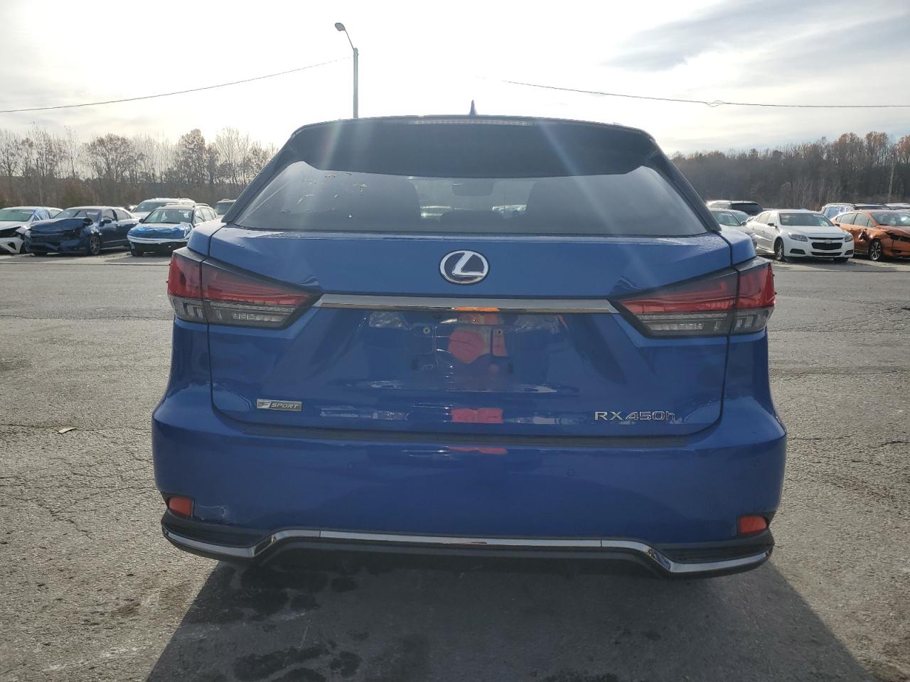 2021 Lexus Rx 450H F Sport VIN: 2T2SGMDA5MC058000 Lot: 92655975