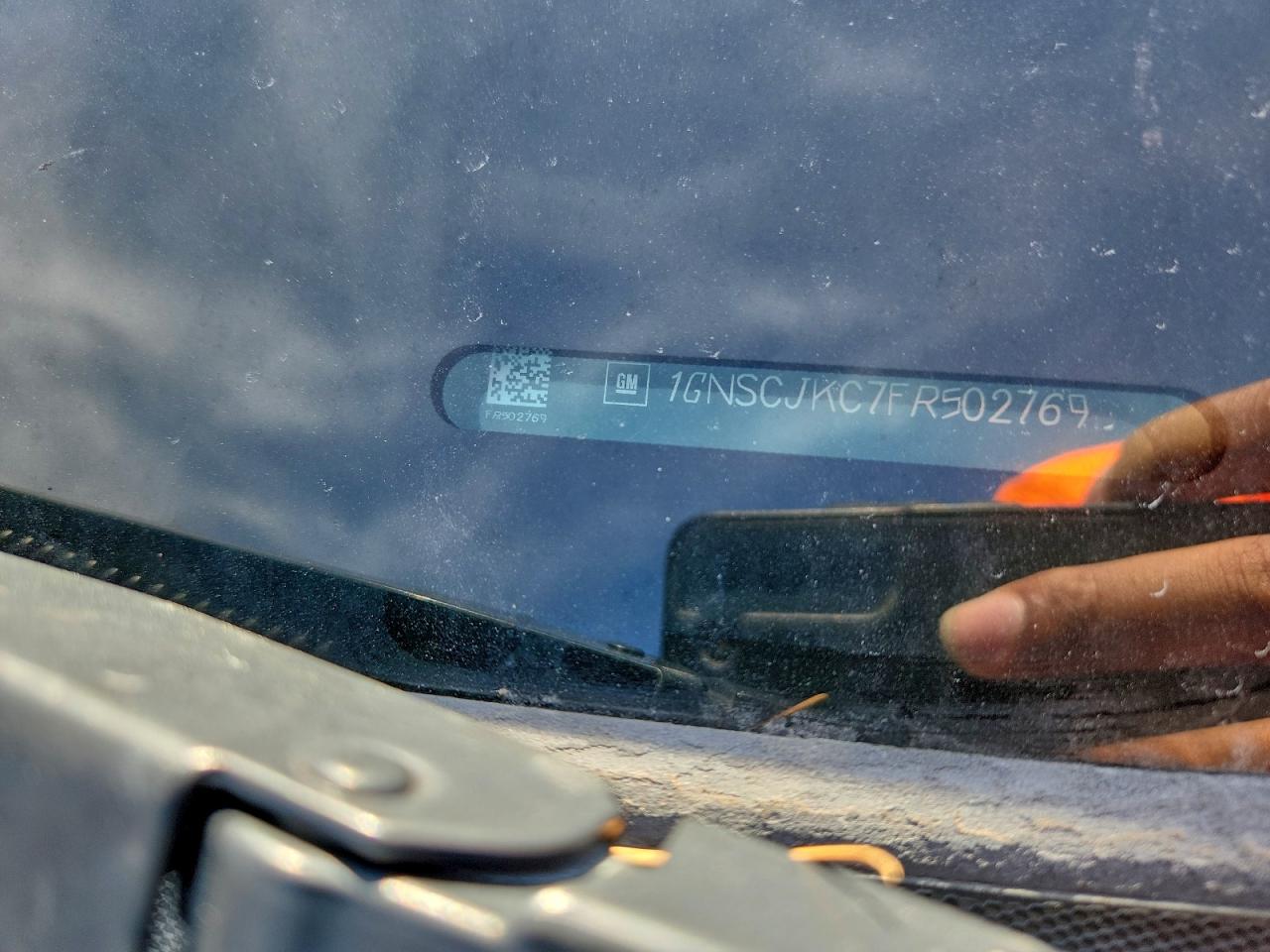 2015 Chevrolet Suburban C1500 Lt VIN: 1GNSCJKC7FR502769 Lot: 92606865