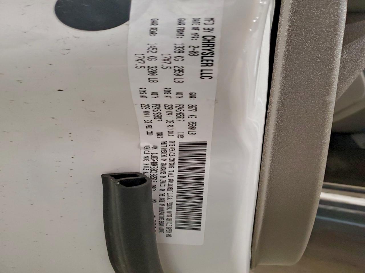 2008 Jeep Grand Cherokee Laredo VIN: 1J8GR48K68C196515 Lot: 93265695