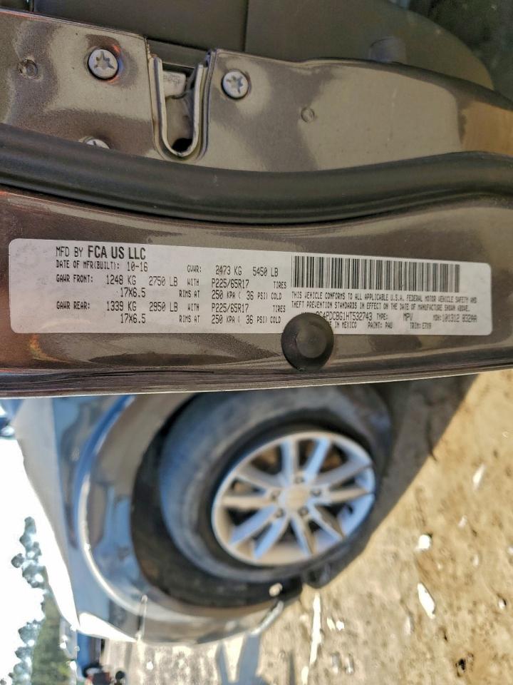 2017 Dodge Journey Sxt VIN: 3C4PDCBG1HT532743 Lot: 94119535