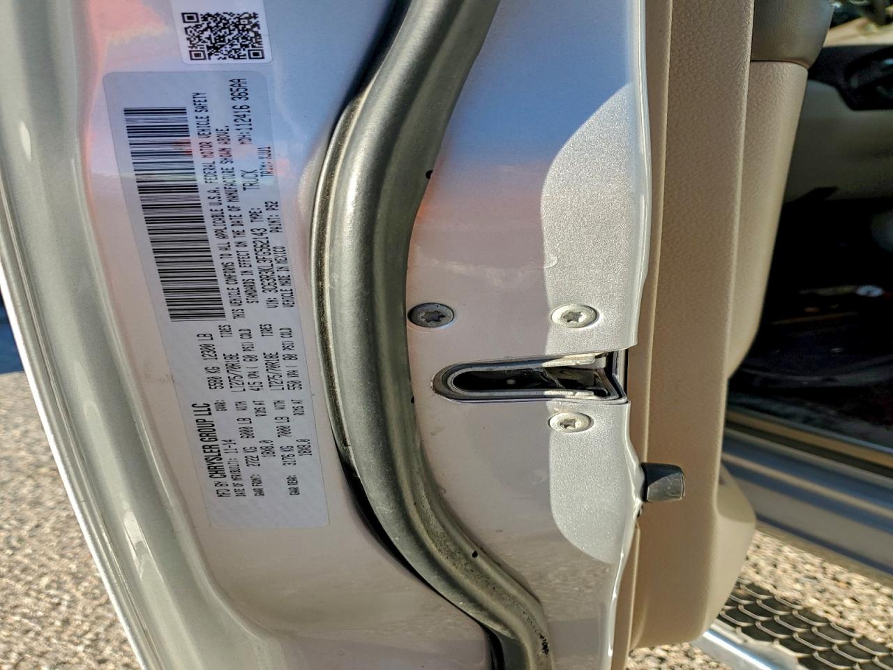 2015 Ram 3500 Longhorn VIN: 3C63R3KL3FG562143 Lot: 94718675