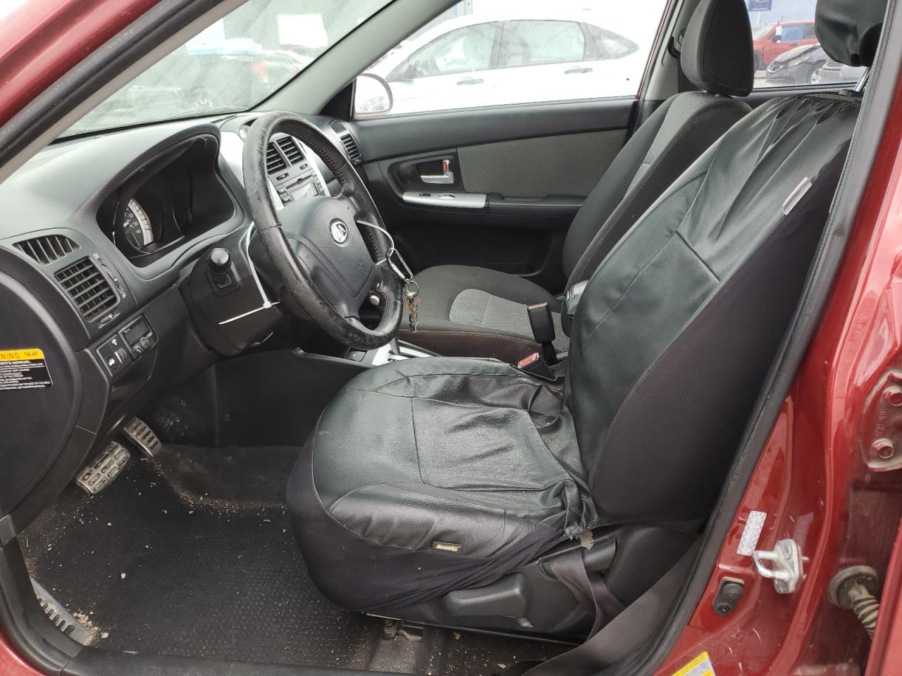 2009 Kia Spectra Ex VIN: KNAFE222595027343 Lot: 92917925