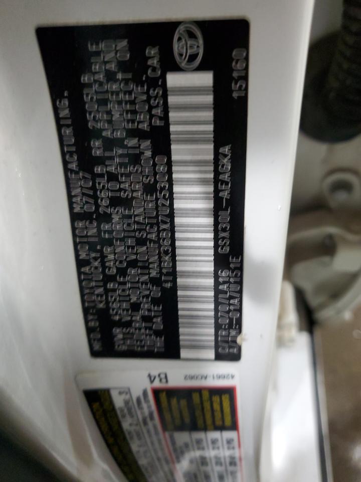 2007 Toyota Avalon Xl VIN: 4T1BK36BX7U253080 Lot: 92861625