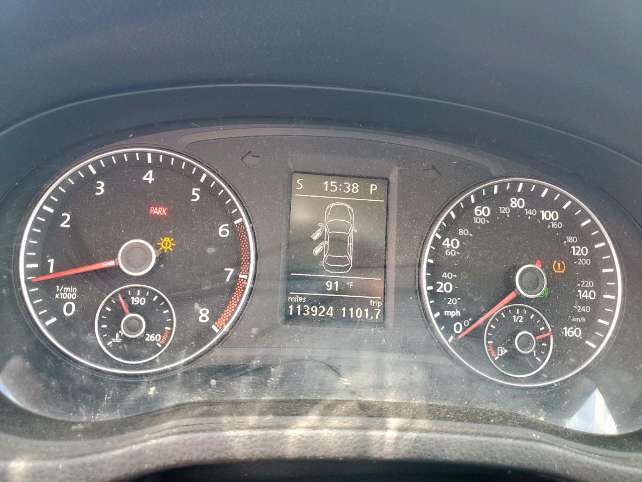 2012 Volkswagen Passat Se VIN: 1VWBP7A38CC019305 Lot: 92003645