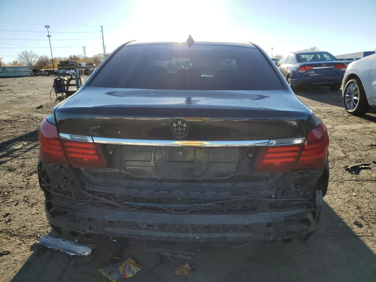 2013 BMW 750 Li VIN: WBAYE8C57DD132307 Lot: 91072985