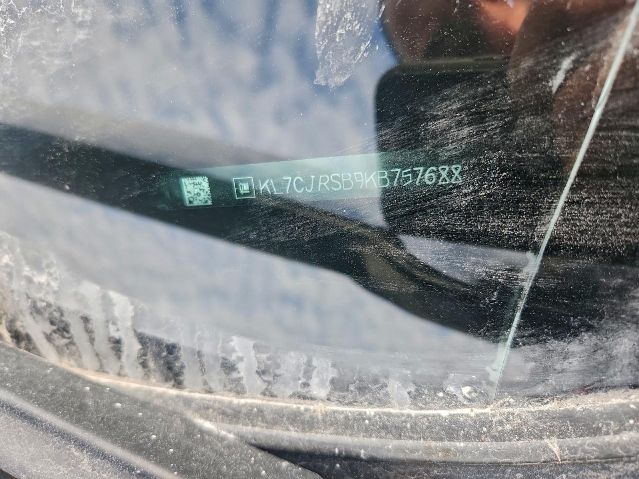 2019 Chevrolet Trax Premier VIN: KL7CJRSB9KB757688 Lot: 93081185