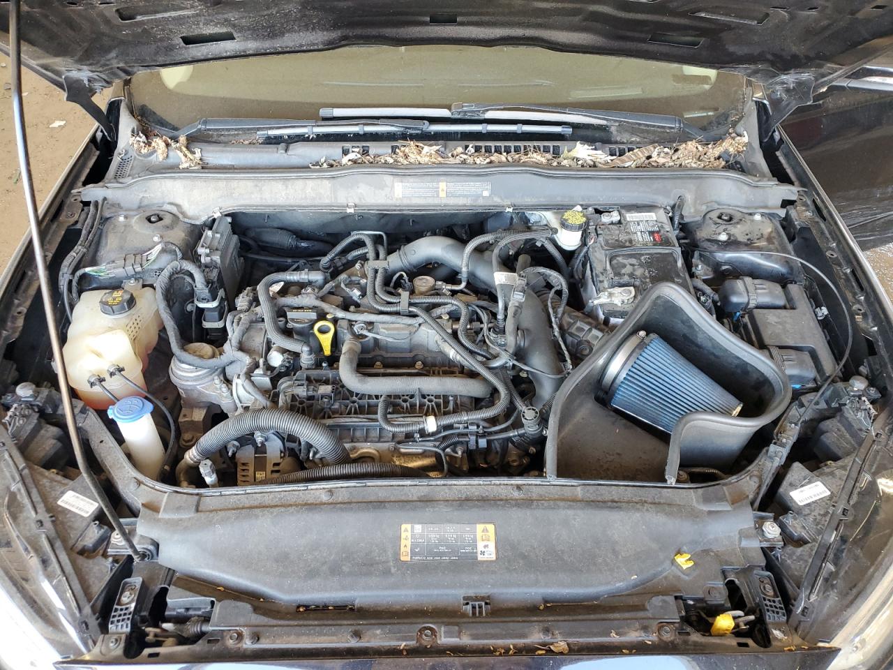 2019 Ford Fusion Sel VIN: 3FA6P0CD9KR254335 Lot: 87413135