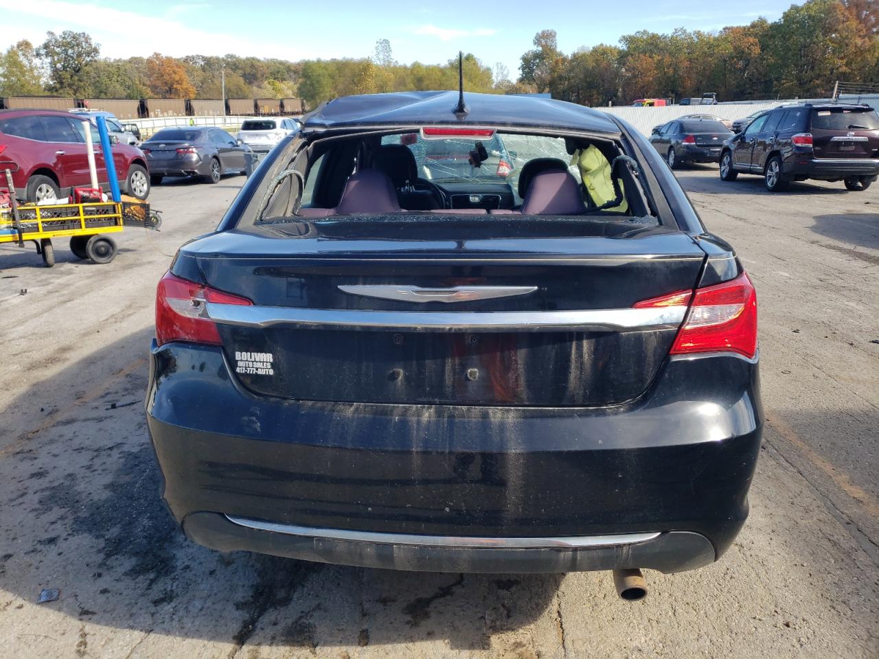 2012 Chrysler 200 Touring VIN: 1C3CCBBB5CN267340 Lot: 90681645