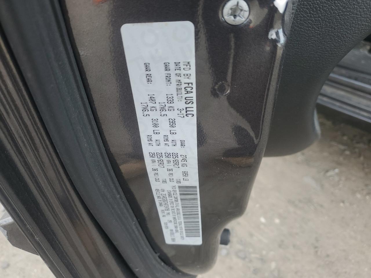 2017 Dodge Grand Caravan Se VIN: 2C4RDGBG7HR724798 Lot: 91076685