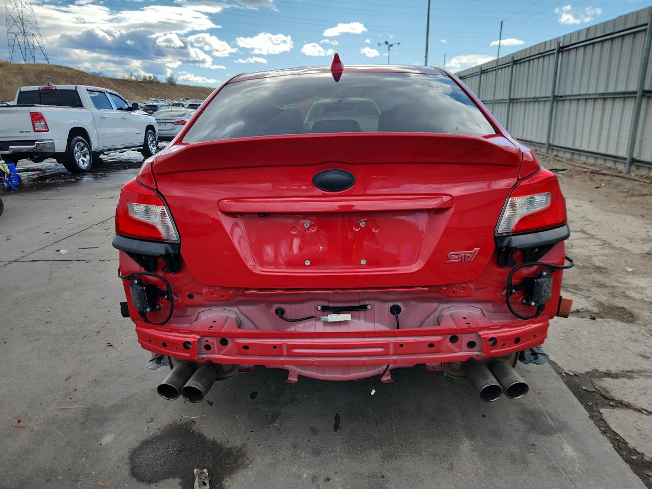 2020 Subaru Wrx Sti Limited VIN: JF1VA2V67L9817998 Lot: 93025365