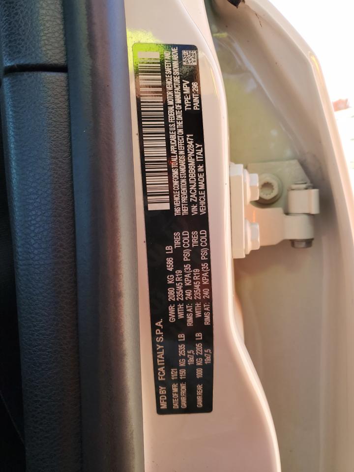 2021 Jeep Renegade Latitude VIN: ZACNJDBB6MPN28471 Lot: 92084835