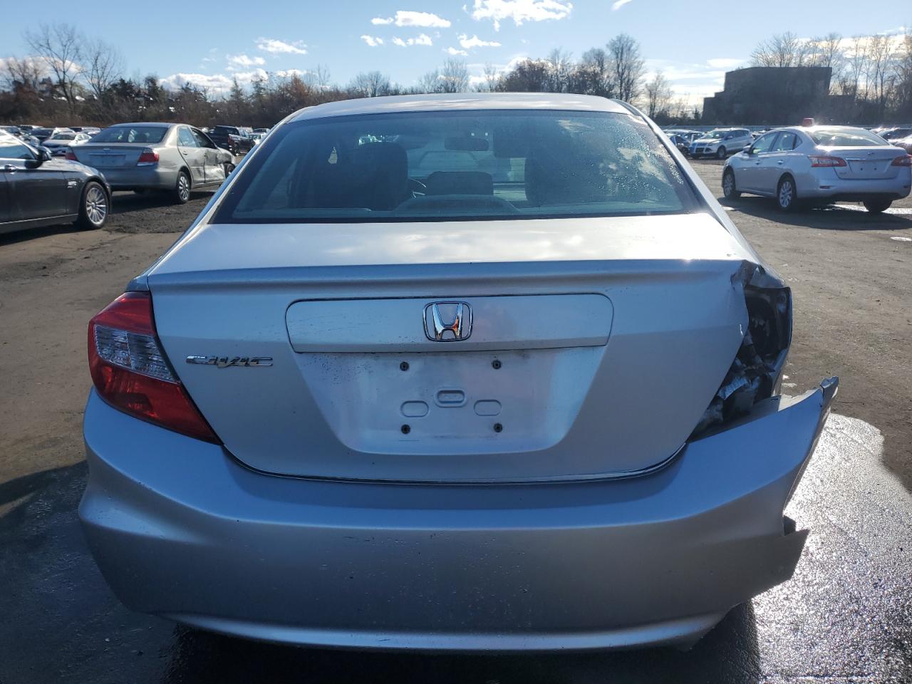 2012 Honda Civic Lx VIN: 2HGFB2F57CH586507 Lot: 92888495