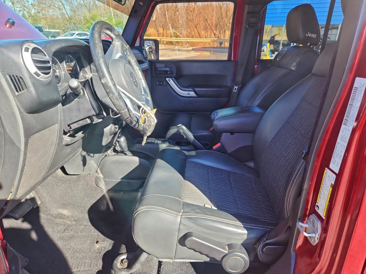 2012 Jeep Wrangler Unlimited Sport VIN: 1C4BJWDG0CL289447 Lot: 93452635