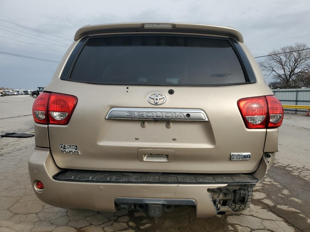 2008 Toyota Sequoia Limited VIN: 5TDZY68A48S008997 Lot: 93231815