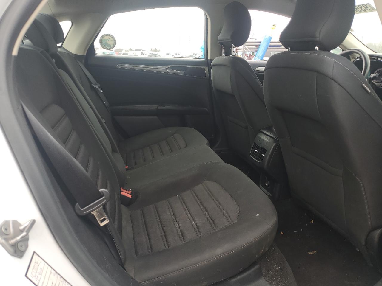 2019 Ford Fusion Se VIN: 3FA6P0LU9KR222307 Lot: 93561765