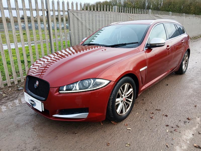 2014 JAGUAR XF 2.2D [200] LUXURY 5DR AUTO for sale at Copart WESTBURY