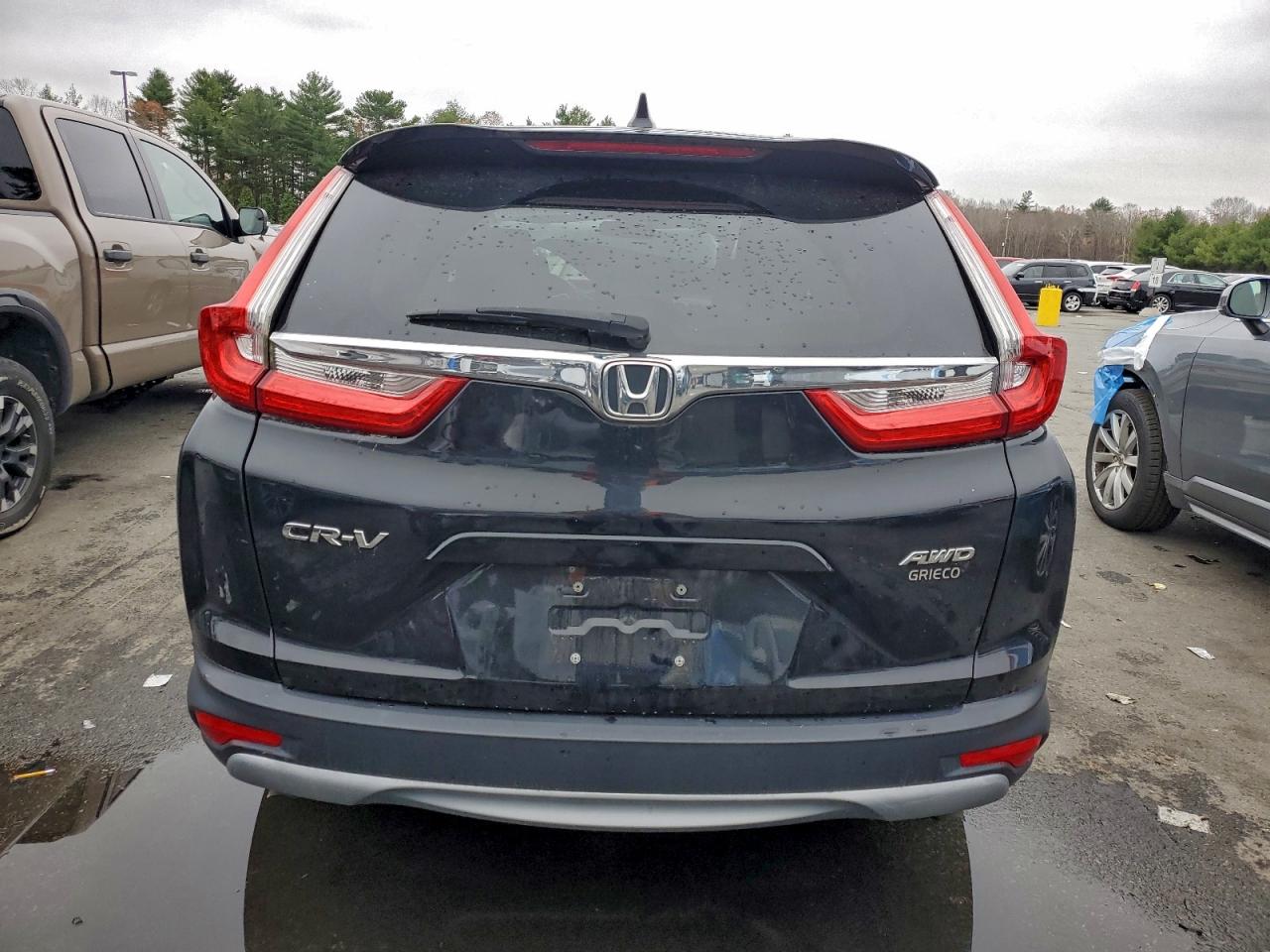 2019 Honda Cr-V Ex VIN: 2HKRW2H50KH631239 Lot: 93722395