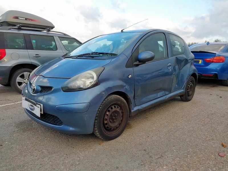 2008 TOYOTA AYGO 1.0 VVT-I BLUE 5DR for sale at Copart SANDWICH