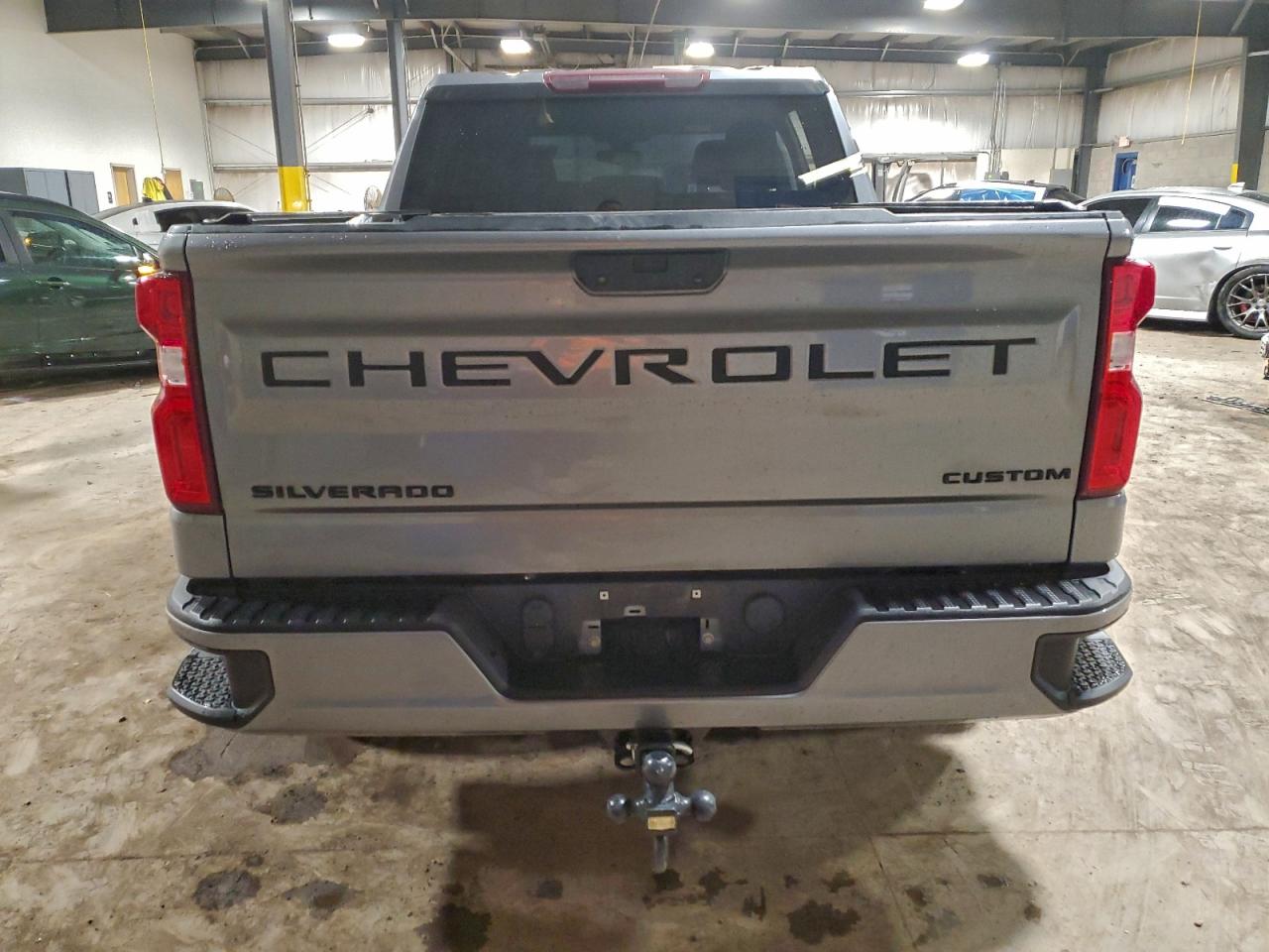 2021 Chevrolet Silverado K1500 Custom VIN: 3GCPYBEK8MG374628 Lot: 93759525