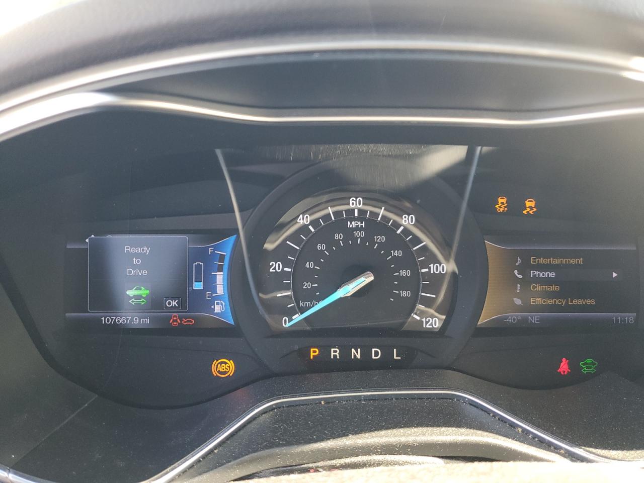 2013 Ford Fusion Se Phev VIN: 3FA6P0PUXDR128966 Lot: 91409105