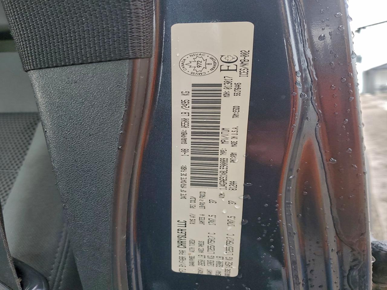 2008 Jeep Wrangler Unlimited Rubicon VIN: 1J4GA691X8L590089 Lot: 91300975